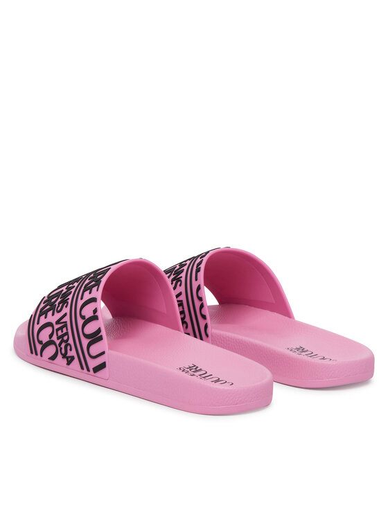 Versace Jeans Couture Шльопанці Versace Jeans Couture 80YA3SQ1 Рожевий