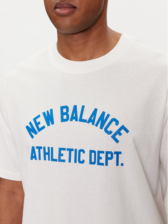 New Balance New Balance T-shirt Greatest Hits MT41514 Bijela Relaxed Fit