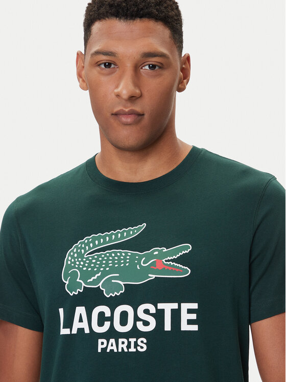 Lacoste Lacoste Camiseta TH5634 Verde Regular Fit