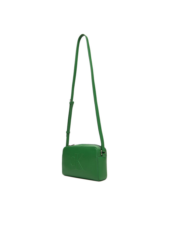 Calvin Klein Jeans Ročna torba Calvin Klein Jeans Sculpted Ew Camera Bag LV04K3036G Zelena