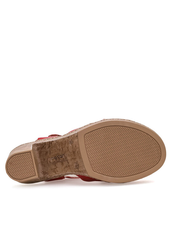 Rieker Σανδάλια Rieker 66853-33 Κόκκινο