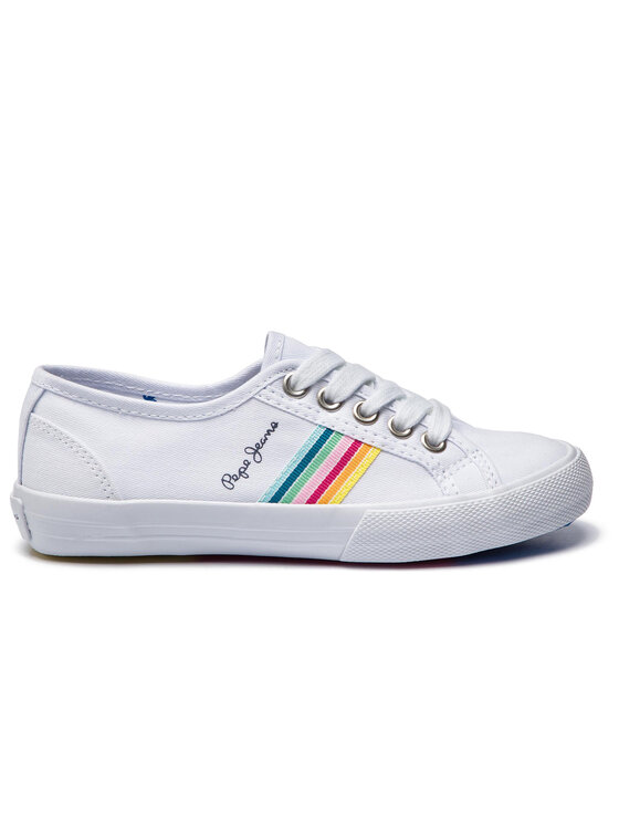 Pepe Jeans Kedai Pepe Jeans Baker Tape PGS30383 Balta
