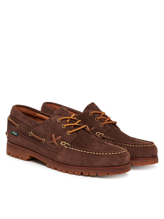 Polo Ralph Lauren Мокасини Polo Ralph Lauren Ranger Deck 812974979003 Коричневий
