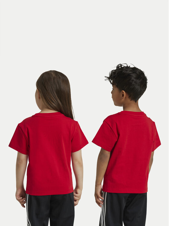 adidas adidas T-shirt adicolor Trefoil IY2387 Rosso Regular Fit
