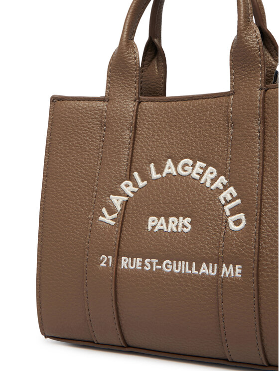 KARL LAGERFELD Τσάντα KARL LAGERFELD B1W30042 Καφέ
