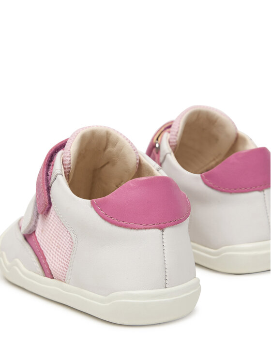 Geox Αθλητικά Geox B Steppieup Girl B6563A 08514 C0406 Λευκό