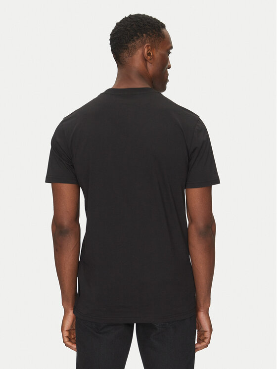 Plein Sport Plein Sport Футболка SAEC MTK8009 STE001N Чорний Regular Fit