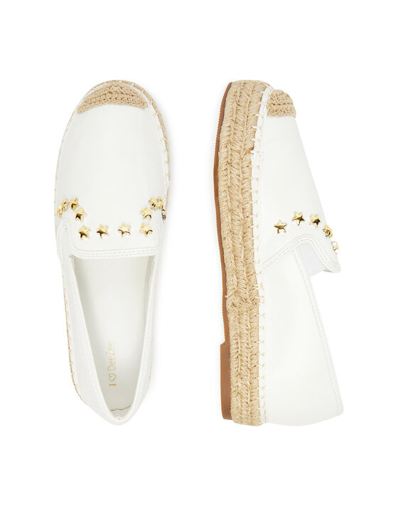 DeeZee Espadrilky DeeZee MSD53 Bílá
