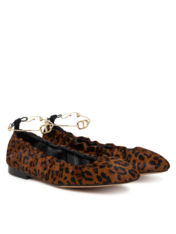 TWINSET Baleríny TWINSET 252TCP224 Hnědá