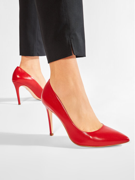 Solo Femme Туфлі на шпильці Solo Femme 34201-A8-I85/000-04-00 Червоний