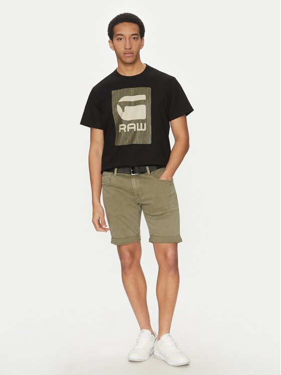 G-STAR G-STAR Pantalones cortos vaqueros Elto D10481-C258 G567 Verde