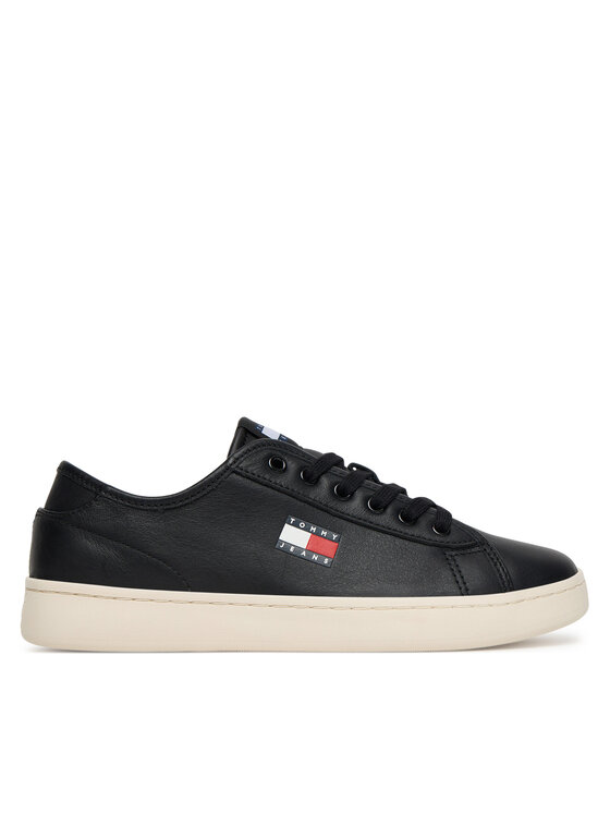 Tommy Jeans Tenis superge Tommy Jeans Tjw Lightweight Court EN0EN02875 Črna