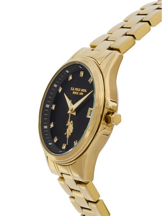 U.S. Polo Assn. Годинник U.S. Polo Assn. Louise USP8484BK Золотий