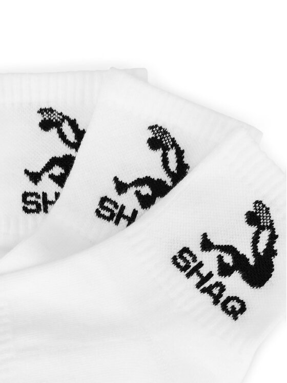 SHAQ Короткі шкарпетки Shaq SHQ-MB-002-AW24 Білий