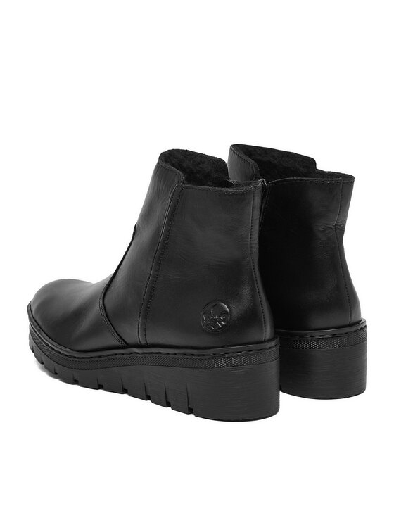 Rieker Botine Rieker CEO-X9165-01 Negru
