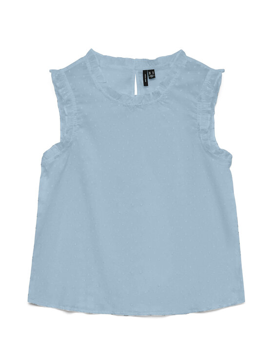 Vero Moda Vero Moda Top Trine 10342734 Azul claro Regular Fit