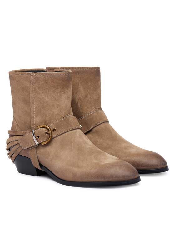 PINKO Kowbojki PINKO Jane 07 SD0557P151 Beżowy