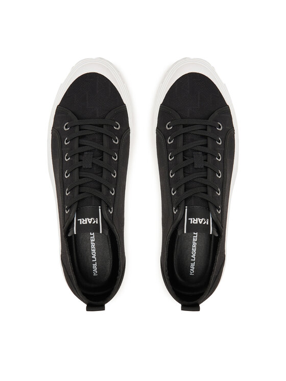 KARL LAGERFELD Кеди KARL LAGERFELD Kampus Max V KL50526 Чорний