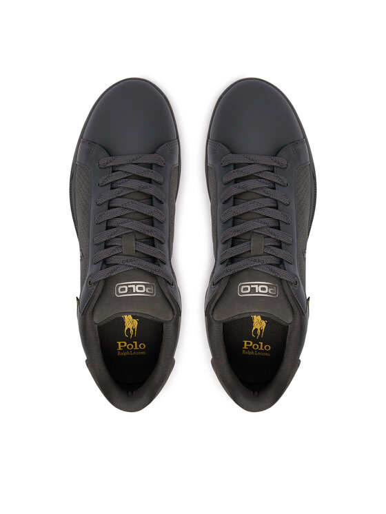 Polo Ralph Lauren Снікерcи Polo Ralph Lauren Heritage Court Utily 809P15735001 Чорний