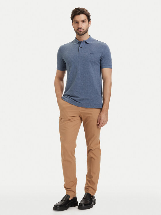 BOSS BOSS Polo Pallas 50553564 Azul Regular Fit