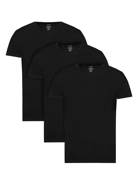 G-STAR G-Star Raw Conjunto de camisetas D29456 01 Negro Regular Fit