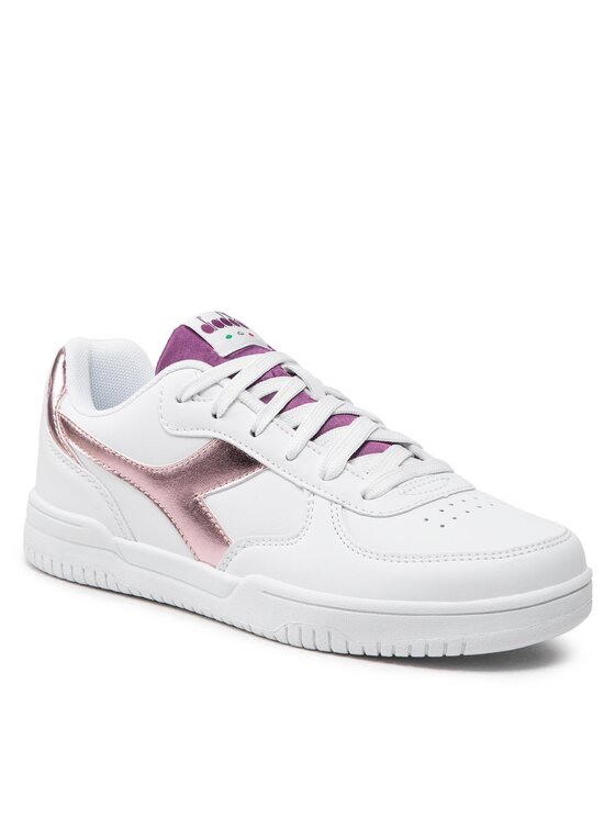 Diadora Сникърси Diadora Raptor Low Metalic Satin Wn 101.178641 01 20006 Бял