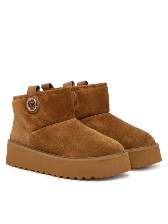 PINKO Μπότες Χιονιού PINKO Martina 08 SD0575P002 Ανοιχτό καφέ