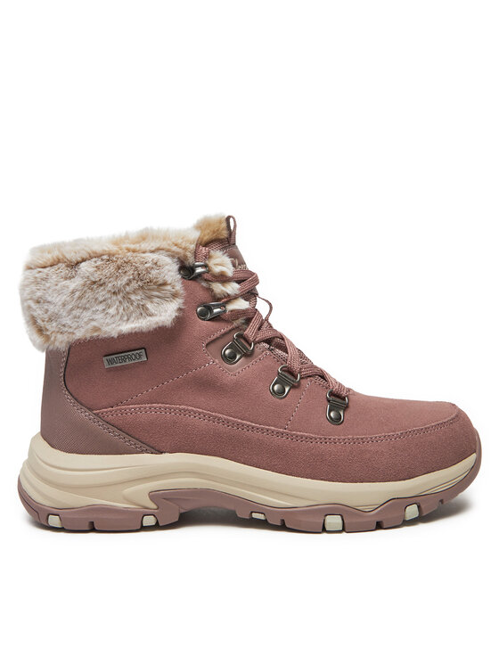 Skechers Šnurovacia obuv Skechers Snow Worries 167882/MVE Ružová