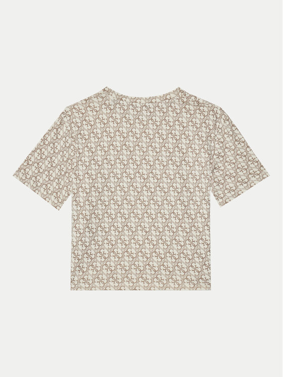 Guess Guess Футболка J5RI04 K6YW4 Бежевий Regular Fit