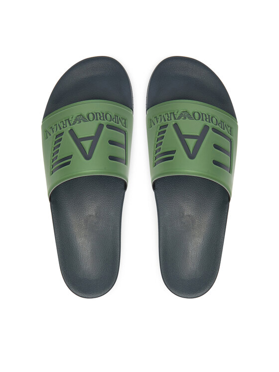 EA7 Emporio Armani Klapki EA7 Emporio Armani 7X000108 AF15118 M8132 Zielony