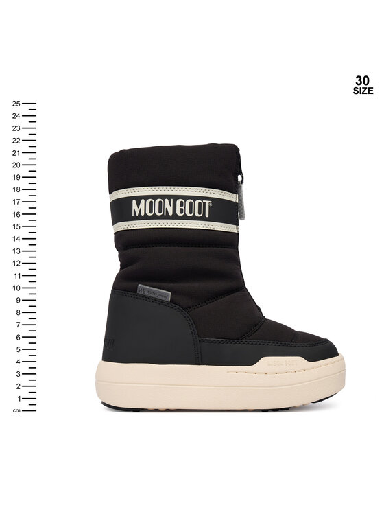 Moon Boot Sněhule Moon Boot Jr Park Zip High Wp 80D3440080 S Černá