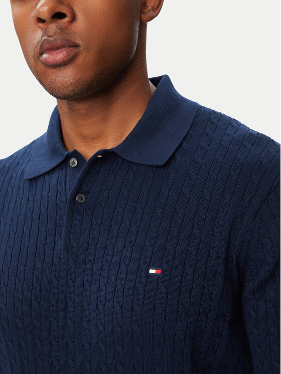 Tommy Hilfiger Tommy Hilfiger Polo MW0MW40701 Azul marino Regular Fit