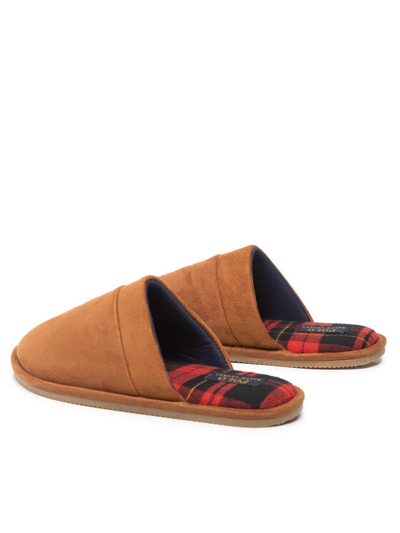 Polo Ralph Lauren Тапочки Polo Ralph Lauren Klarence RF103841 Коричневий