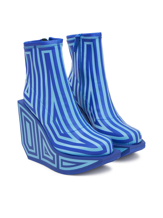 United Nude Ботильйони United Nude Wa Bootie Hi 1087965682 Голубий