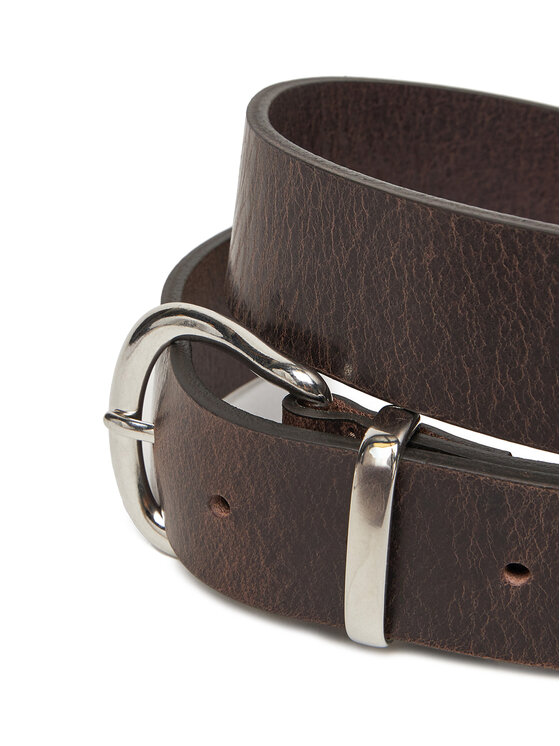 Jack & Jones Pánsky opasok Jack & Jones Jacwestern 12277530 Hnedá