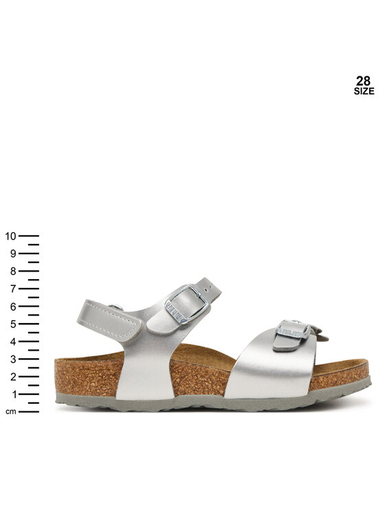 Birkenstock Босоніжки Birkenstock Rio As Flowers 1031702 S Срібний