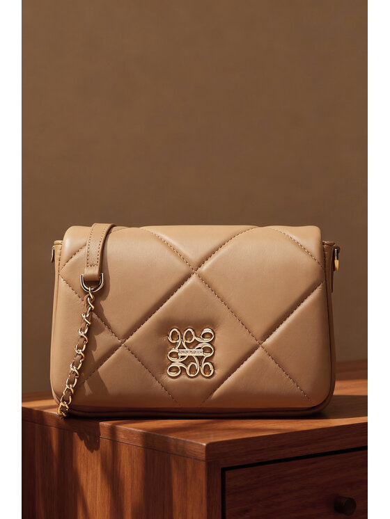 Nine West Kabelka Nine West CEO-ANNA-LA482-3299 Béžová