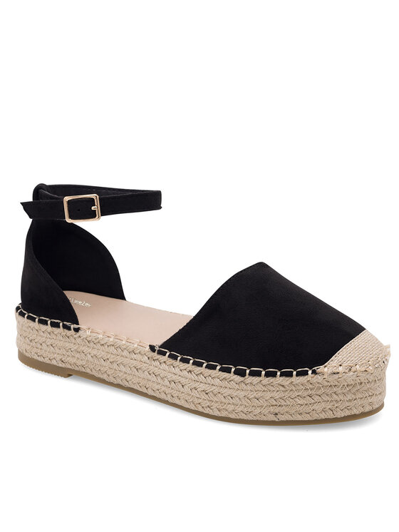 DeeZee Espadrilky DeeZee WSS990-215 Černá