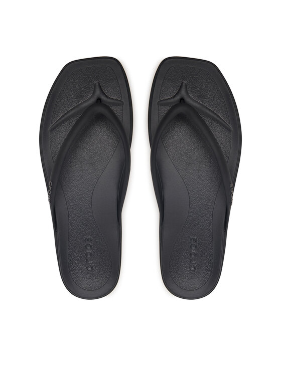 Crocs В'єтнамки Crocs Miami Square Flatform Flip 214161 Чорний