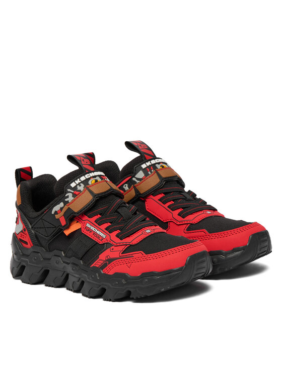 Skechers Sneakersy Skechers Mega-Flex Lite - Tuff Toolz 402130L/RDBK Czarny