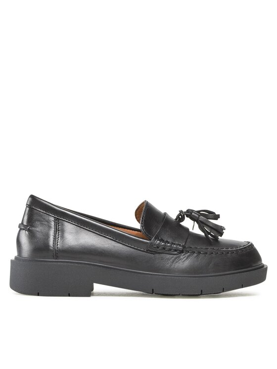 Geox Loafers Geox D Spherica EC1 CD26QRC 00043 C9999 Negru