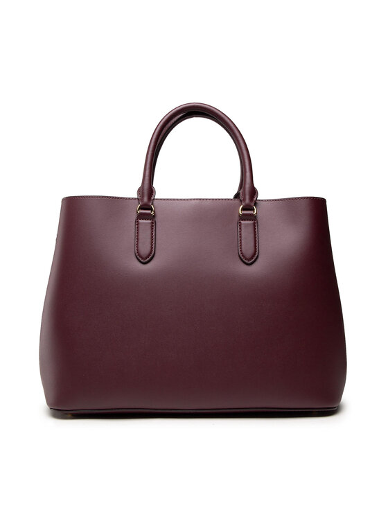 LAUREN RALPH LAUREN Ročna torba Lauren Ralph Lauren Marcy 431697680021 Bordo rdeča