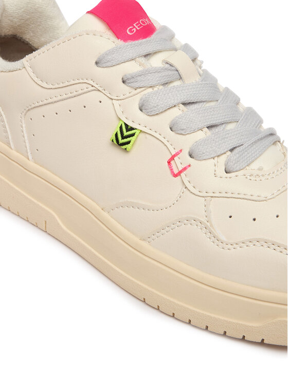 Geox Superge Geox J Lestrella Girl J56NLC 000BC C1M1W D Écru