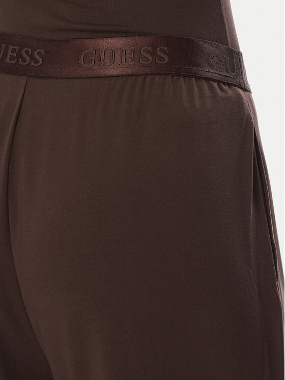 Guess Guess Παντελόνι φόρμας O6BB06 K5060 Καφέ Regular Fit