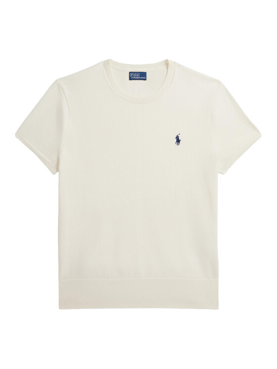 Polo Ralph Lauren Polo Ralph Lauren Camiseta 211971872003 Écru Slim Fit