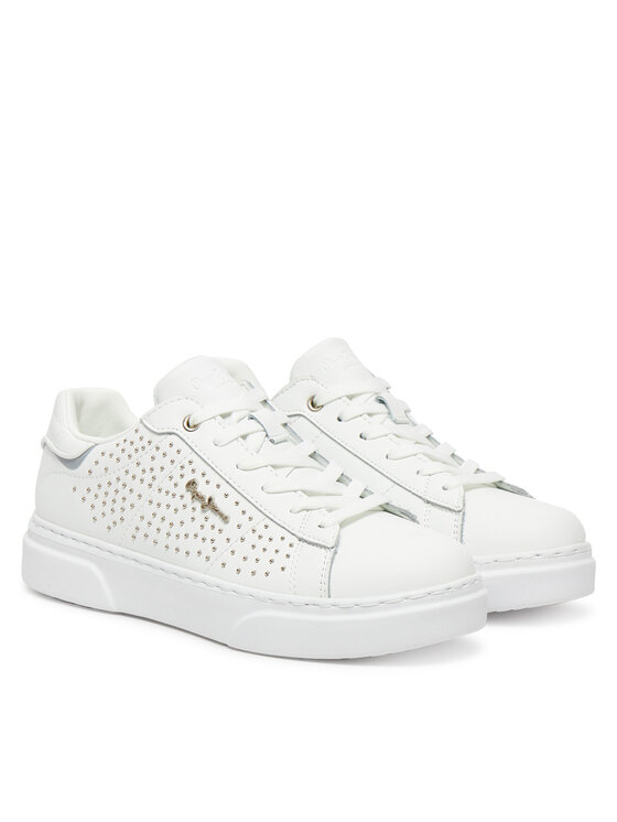 Pepe Jeans Laisvalaikio batai Pepe Jeans Eaton Gala PLS00039 Balta