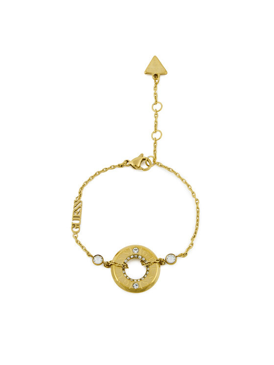 Guess Náramek Guess Just Guess JUBB03 113JW Žluté zlacení