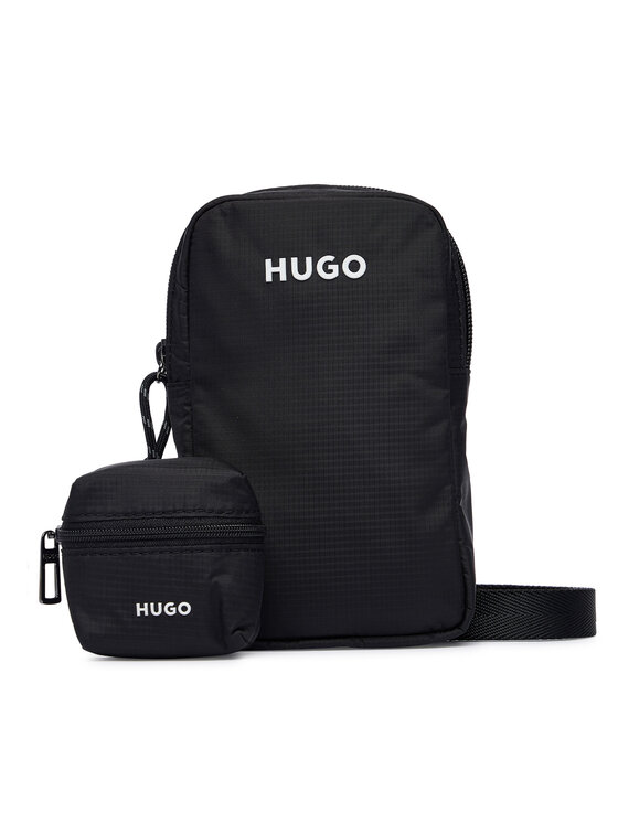 HUGO Плоска сумка HUGO Everett 50563513 Чорний