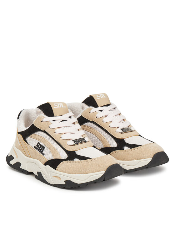 Steve Madden Снікерcи Steve Madden Sneak Peak-E SM19000129 Бежевий