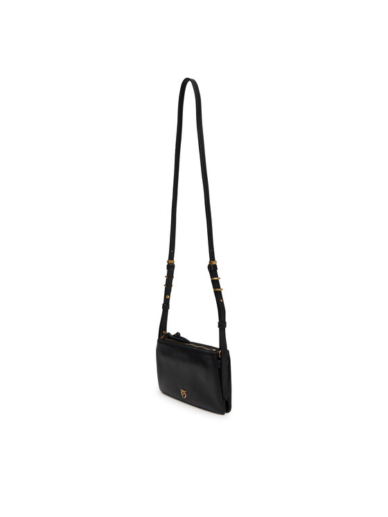 PINKO Torbica PINKO Double Mini Al 25-26 PLTT 105359 A0QO Crna